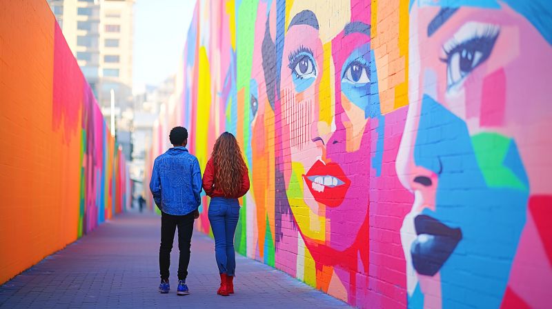 Local Mural Creation pros at work